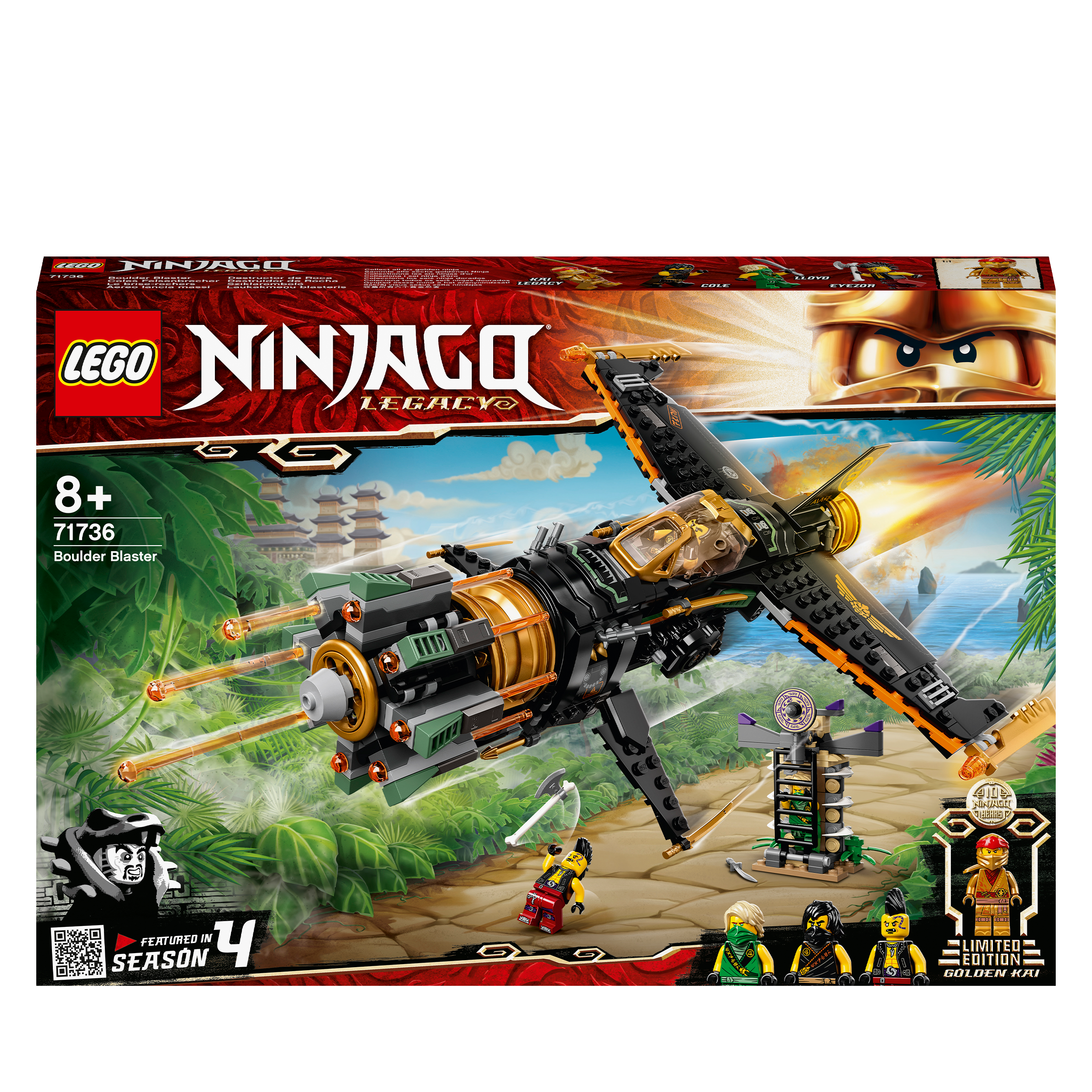 LEGO® NINJAGO Legacy Boulder Blaster Set 71736