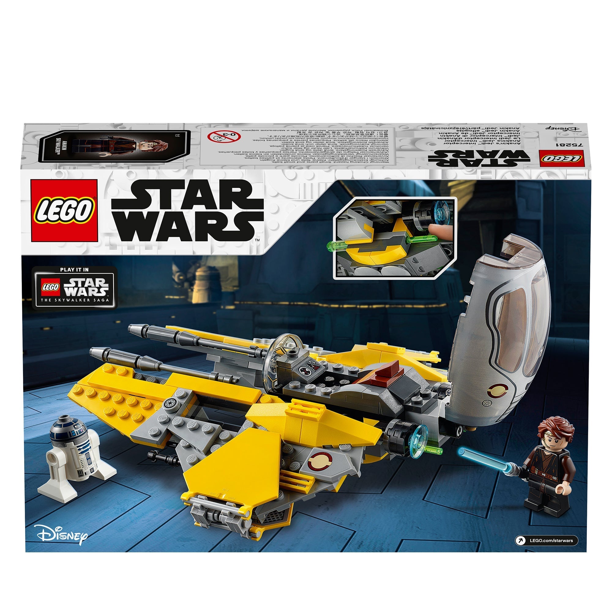 LEGO® Star Wars Anakin's Jedi Interceptor 75281