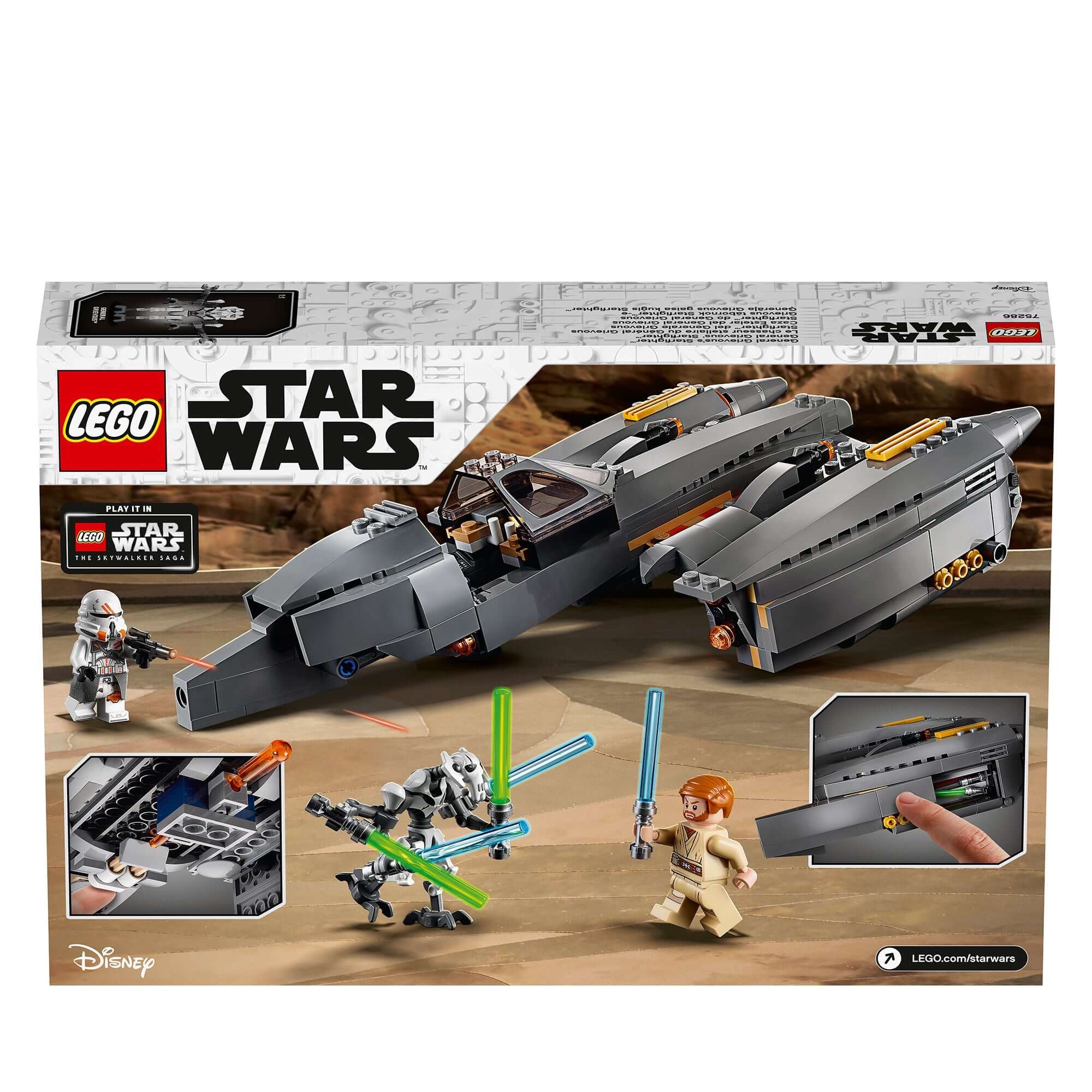 LEGO® Star Wars General Grievous’s Starfighter 75286