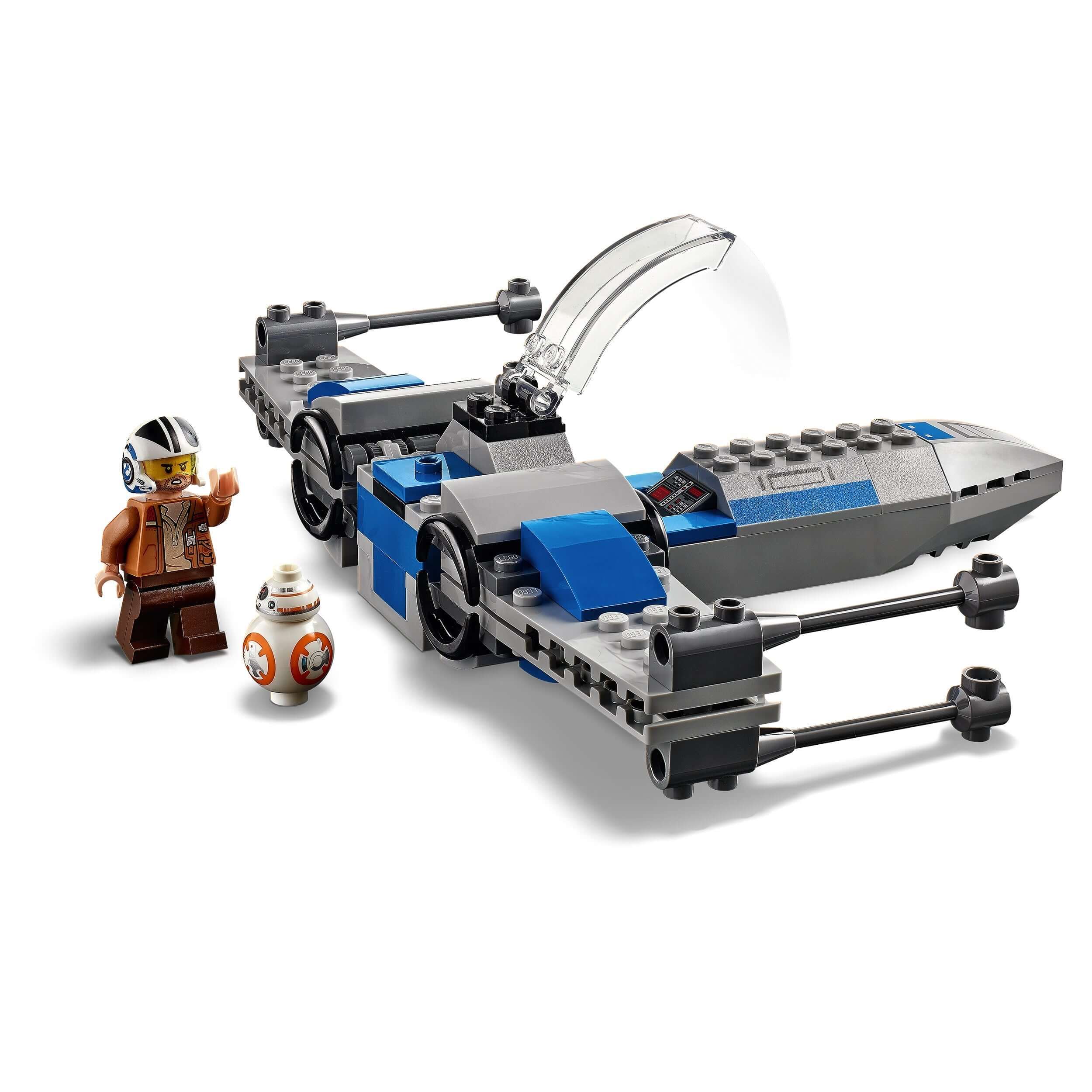 LEGO Star Wars Resistance X-Wing Building Set 75297 with BB-8 and Resistance pilot minifigure