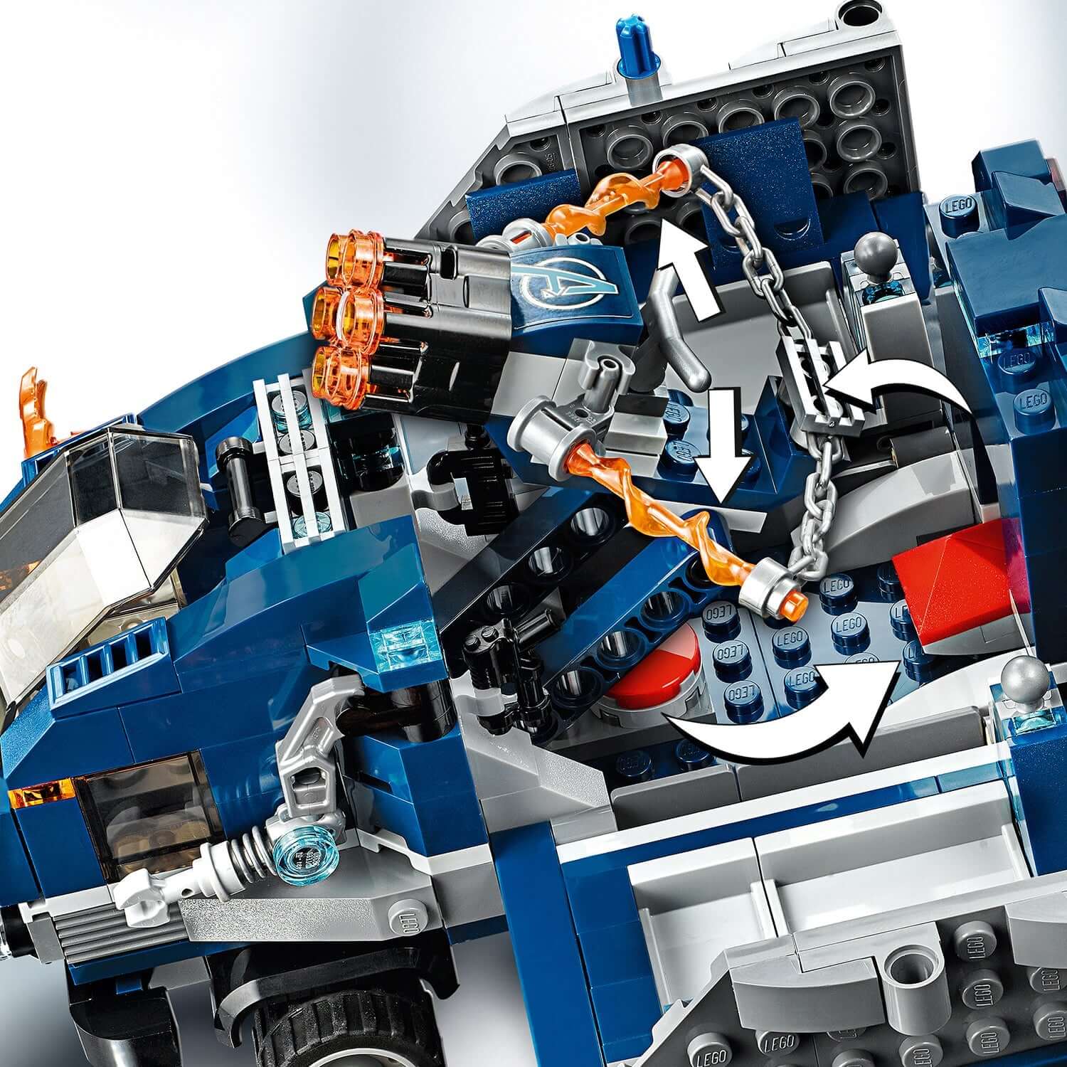 LEGO® Marvel Avengers Truck Take-down Playset 76143