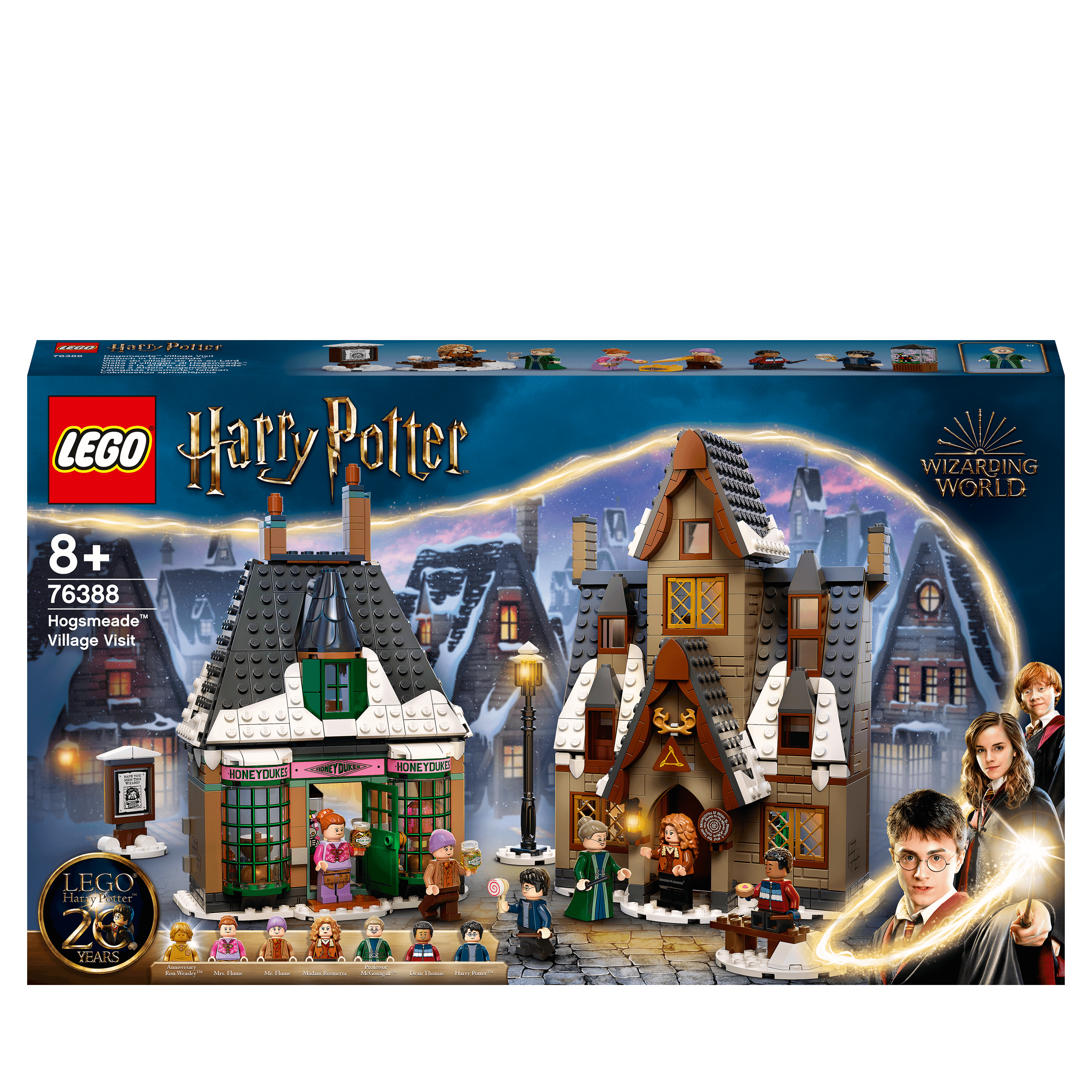 LEGO® Harry Potter Hogsmeade Village Visit Set 76388, perfect for magical roleplay and display.