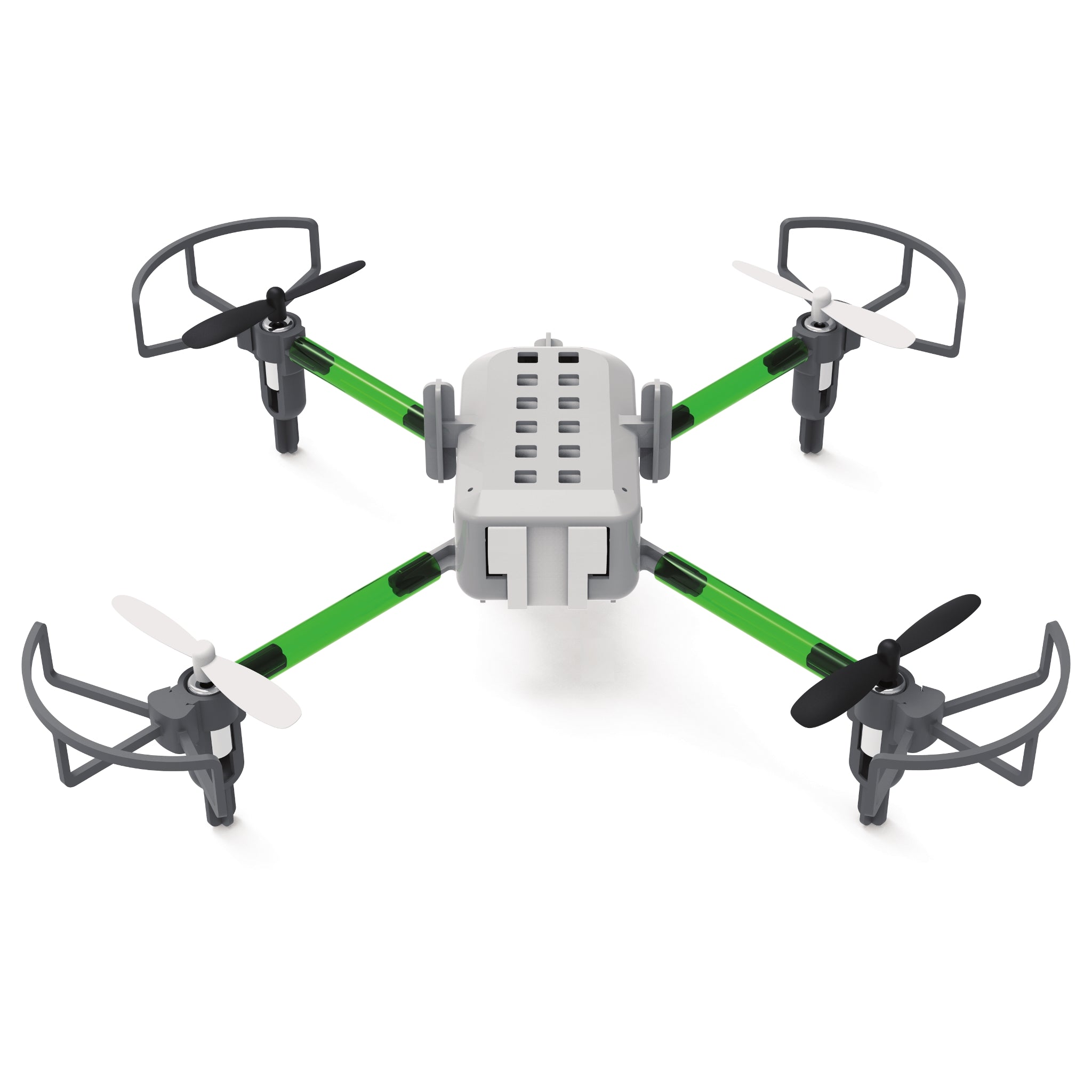 Drone Maker Kit featuring a compact, colorful quadcopter with four propellers, ideal for STEM learning and engineering projects.