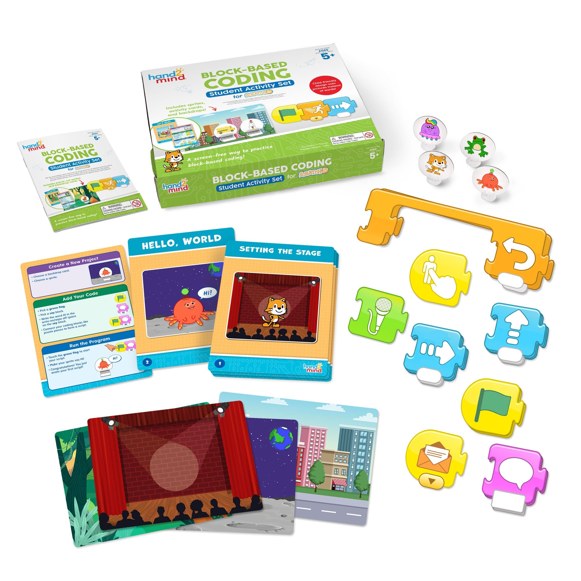 ScratchJr Cards - Student Activity Set