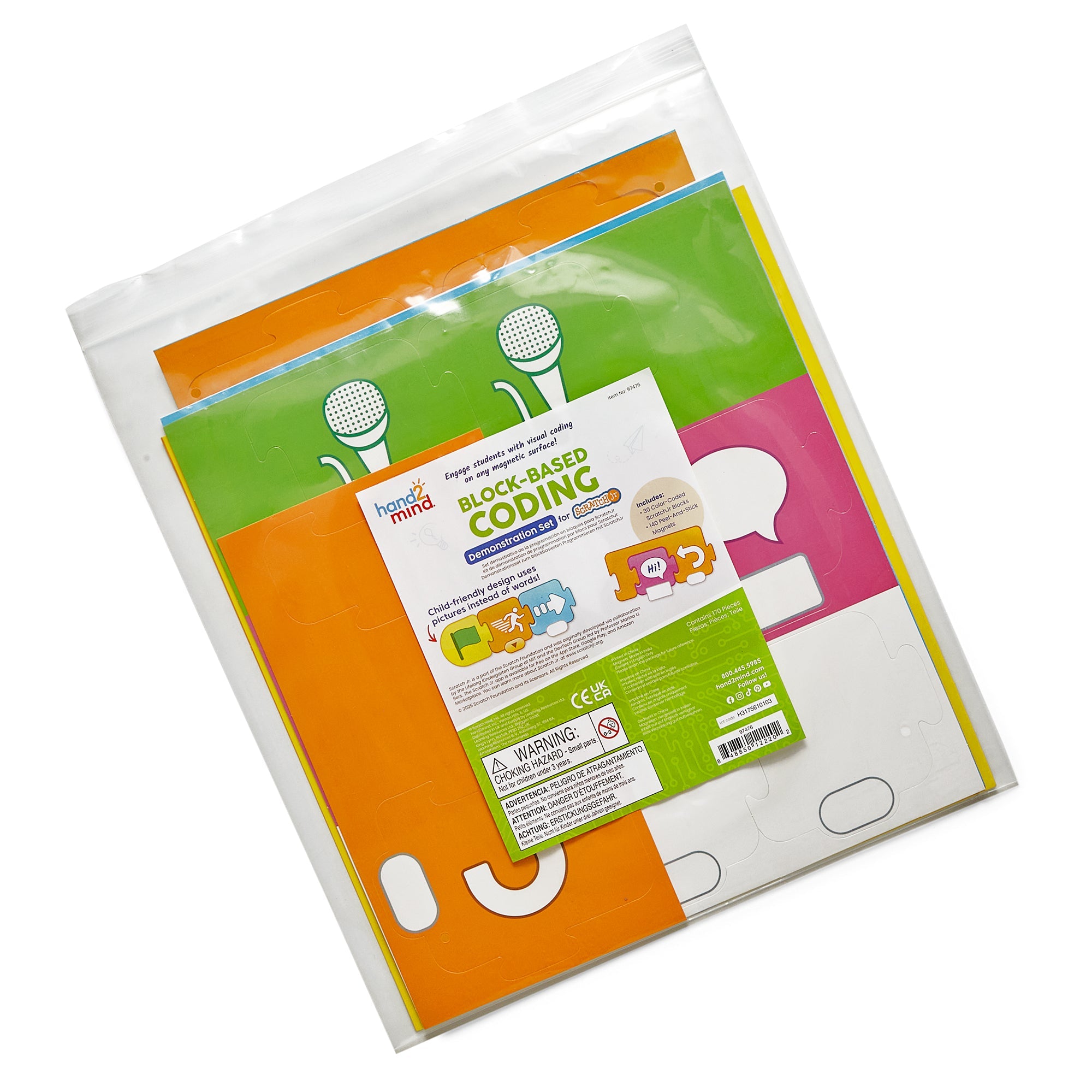 ScratchJr Cards - Magnetic Demonstration Set
