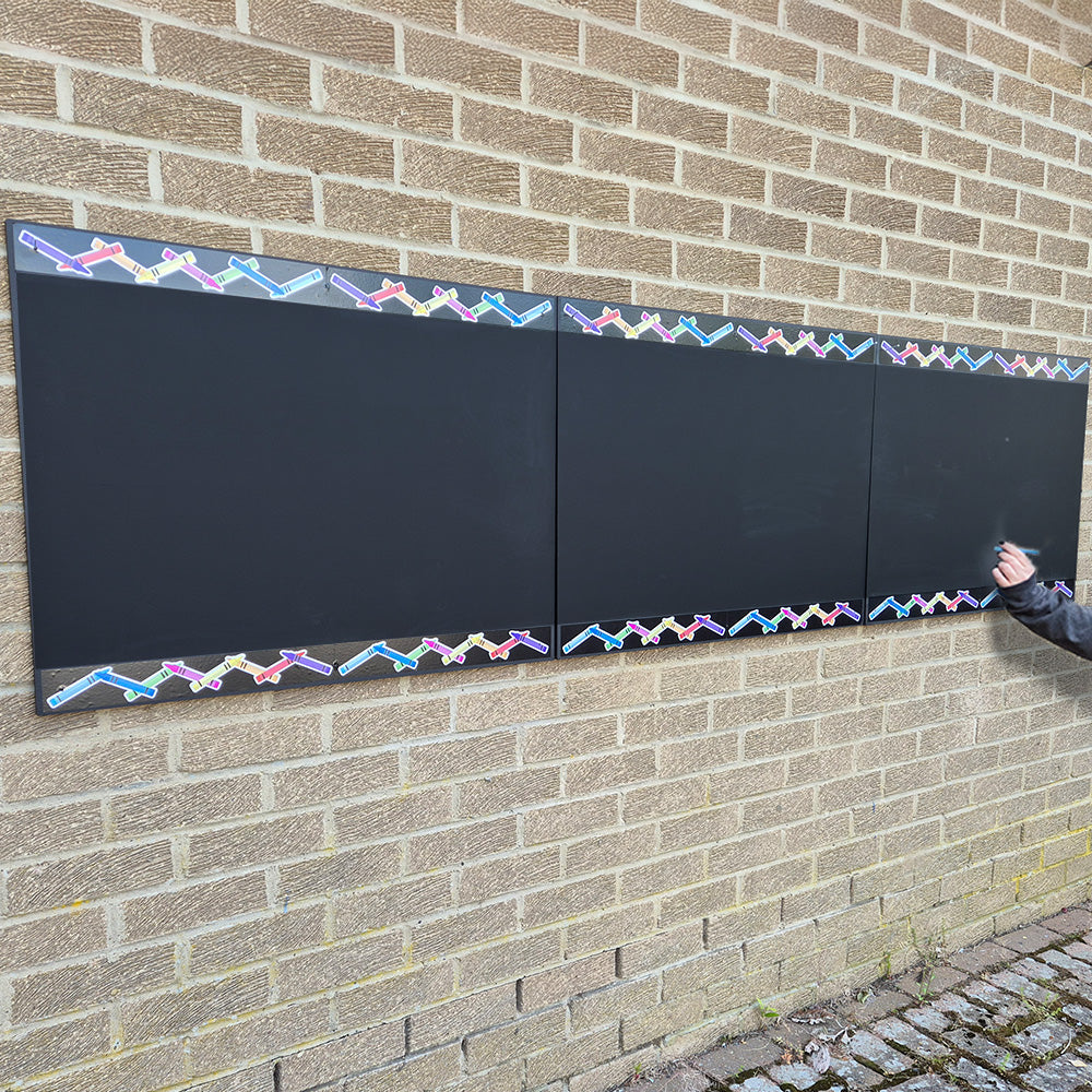 Long Indoor/Outdoor Mural Chalkboard
