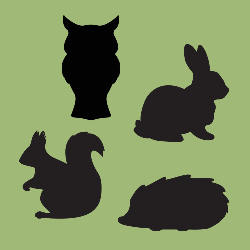 Handheld Chalkboards - Woodland Animals