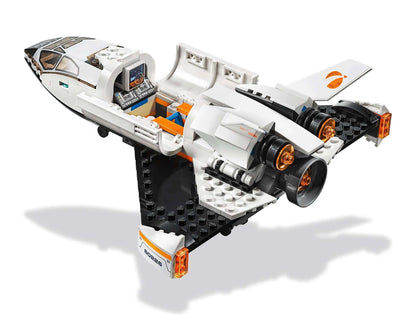 LEGO City Mars Research Shuttle 60226 with rocket drone and rover, perfect for young space adventurers.