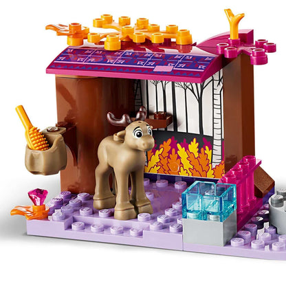 LEGO Disney Frozen 2 Elsa's Wagon Adventure 41166 set featuring adorable reindeer and colorful building elements.