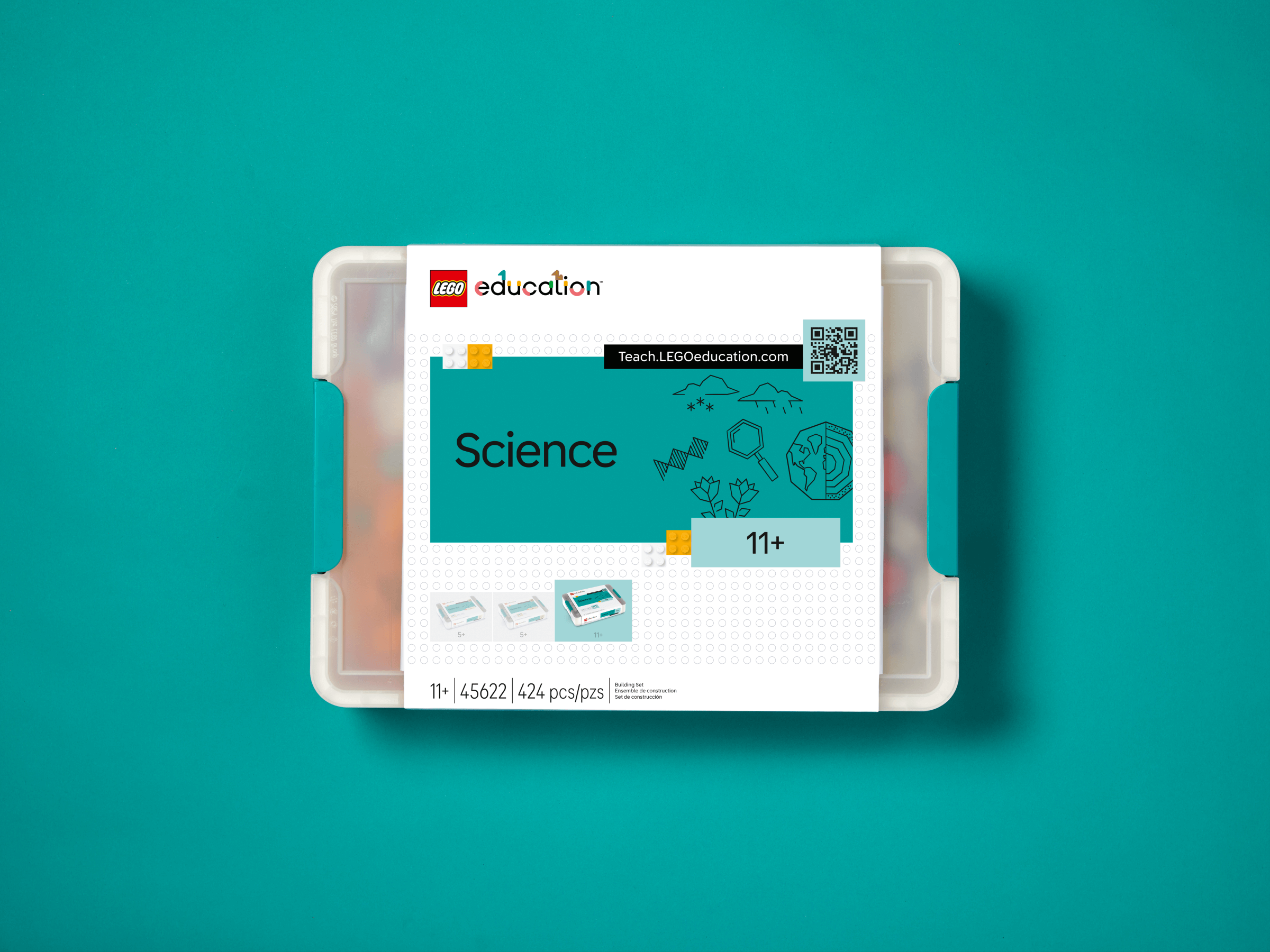 LEGO® Education Science kit for ages 11+, featuring interactive lessons and durable LEGO® bricks.