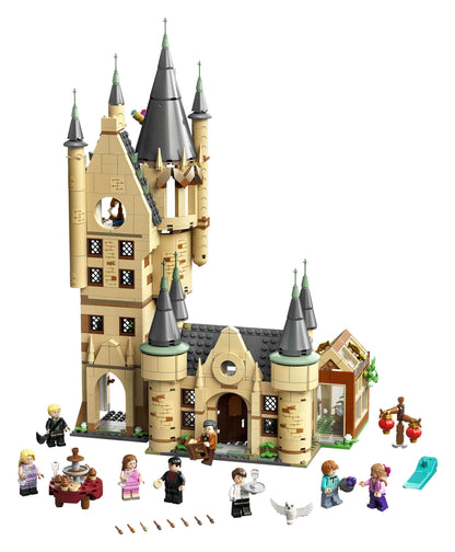 LEGO Harry Potter Hogwarts Astronomy Tower Set 75969 featuring iconic details and mini-figures for magical adventures.