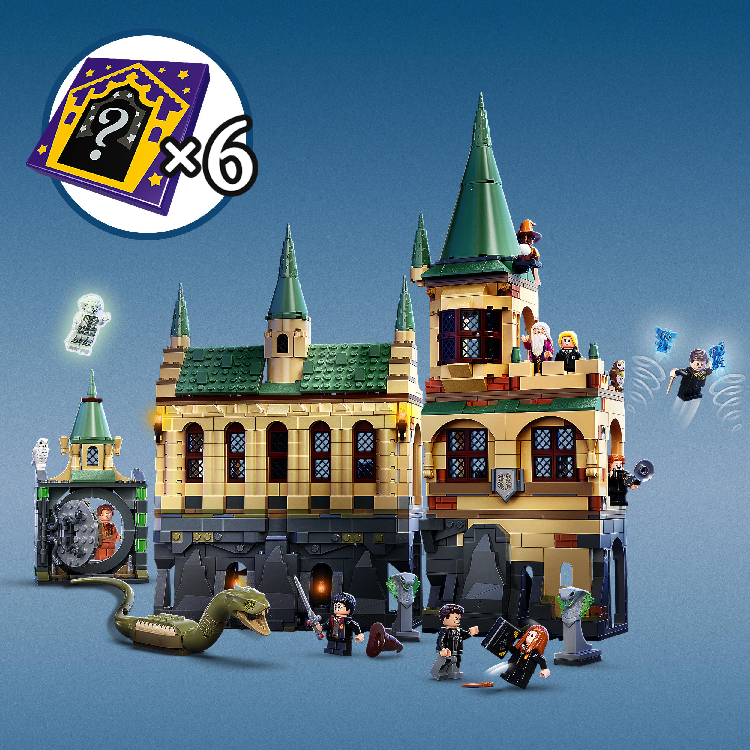 LEGO® Harry Potter Hogwarts Secrets Chamber Set 76389 with minifigures and iconic features for imaginative play.