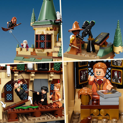 LEGO® Harry Potter Hogwarts Secrets Chamber Set 76389, showcasing imaginative play features from the Great Hall and Chamber of Secrets.