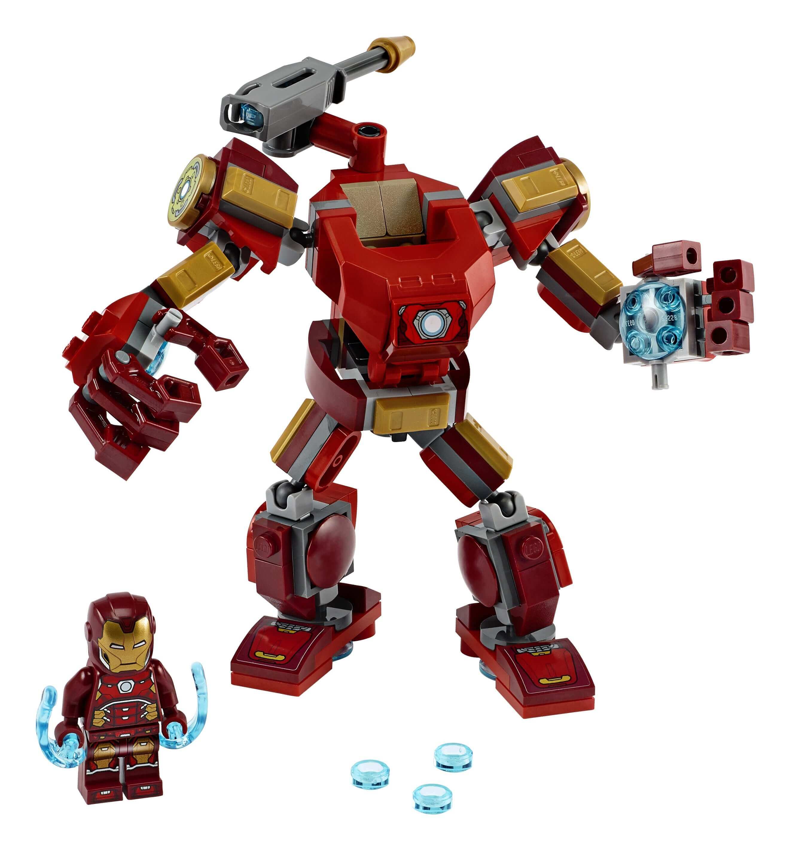 LEGO® Marvel Avengers Iron Man Mech Playset 76140 with Iron Man minifigure and movable limbs