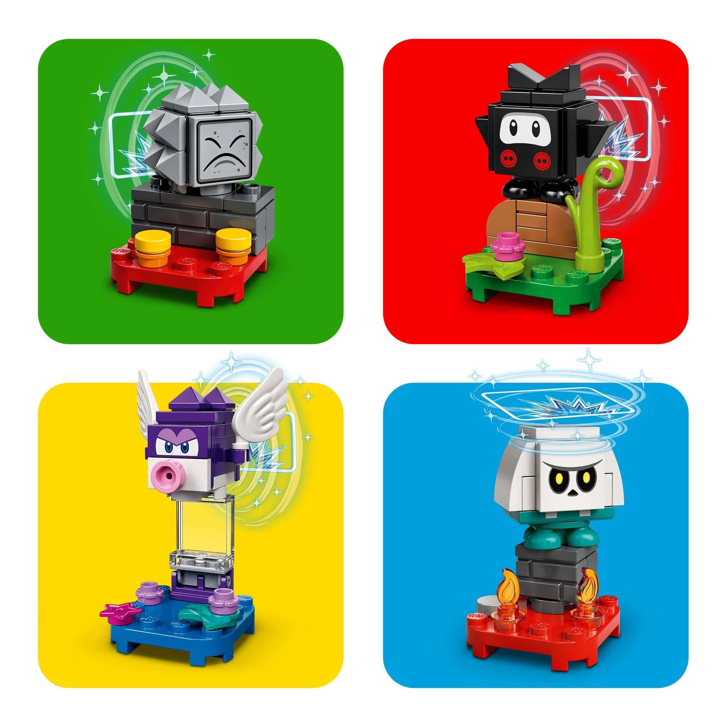 LEGO® Super Mario Character Packs Series 2 with 10 buildable characters for enhancing the LEGO® experience.