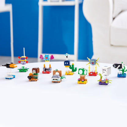 LEGO® Super Mario Series 3 Character Packs featuring 10 buildable characters for interactive play.
