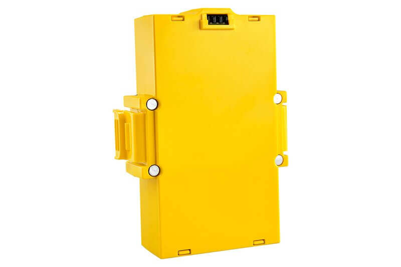 LEGO® Technic Large Hub Battery 45610, rechargeable lithium-ion battery, yellow, 2000 mAh, micro USB charging.