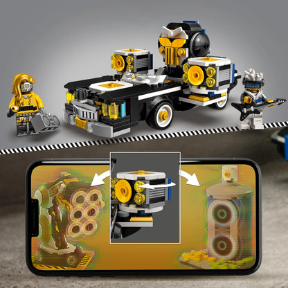 LEGO VIDIYO Robo HipHop Car BeatBox set with mini figures and smartphone app, inspiring kids' music video creativity.