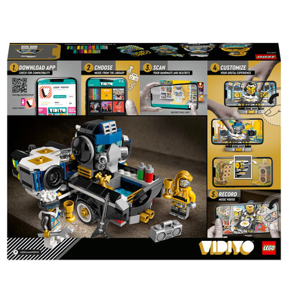 LEGO VIDIYO Robo HipHop Car BeatBox Set 43112, kids music video creativity, app compatibility, customizable experience.