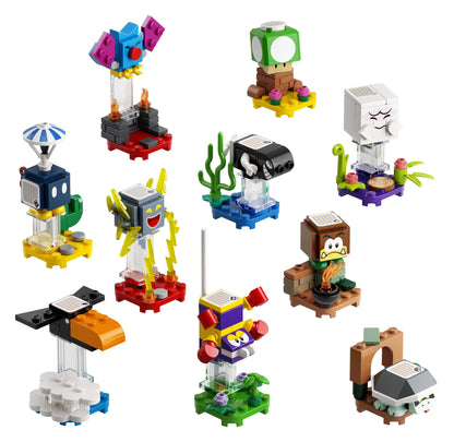 LEGO® Super Mario Character Packs Series 3 includes 10 unique buildable characters for exciting custom levels.