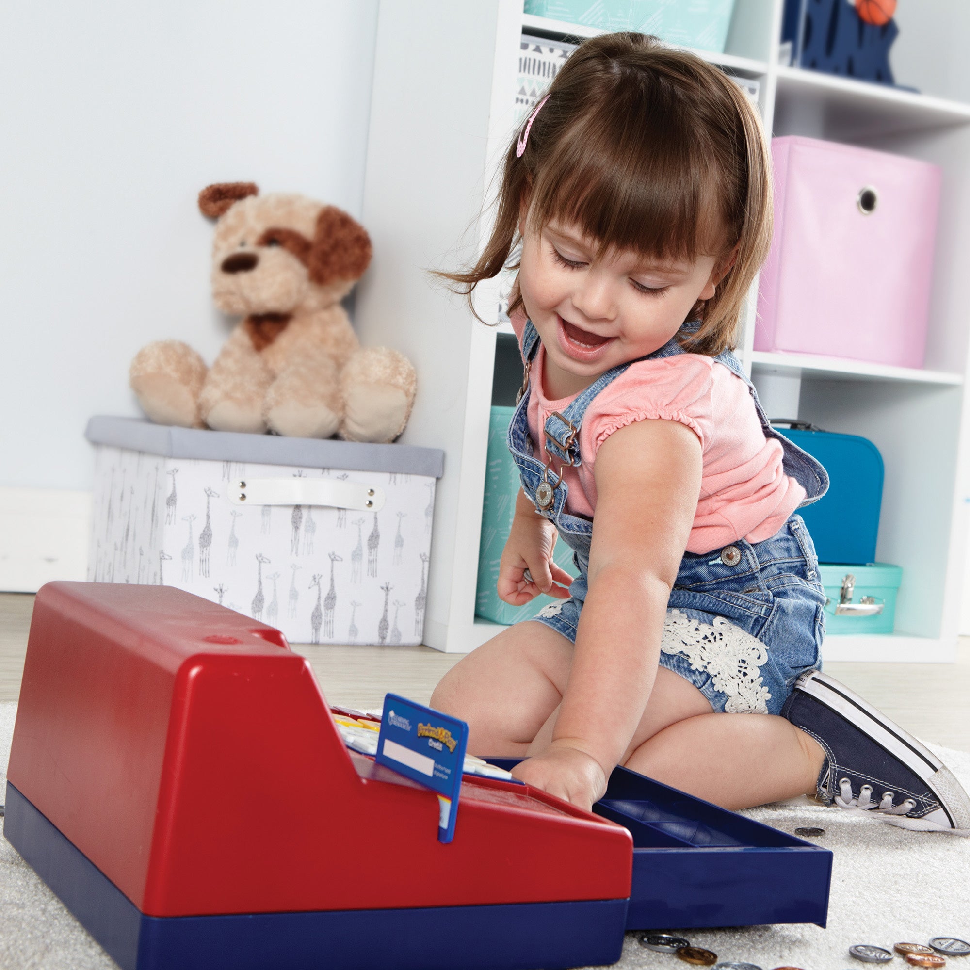 Pretend & Play® Calculator Cash Register with UK Currency