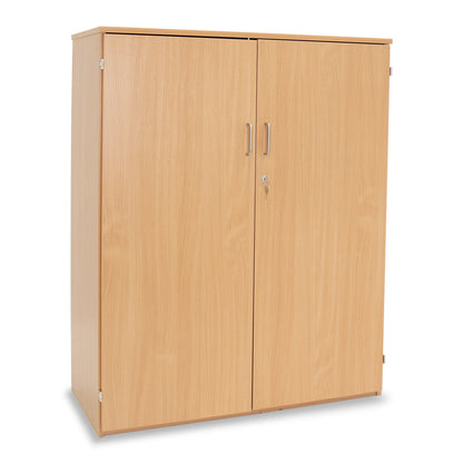 Monarch Tall Lockable Beech Stock Cupboard