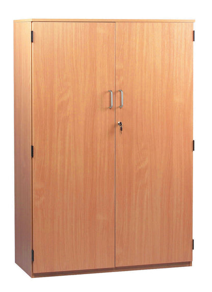 Monarch High-Capacity Lockable Beech Cupboard