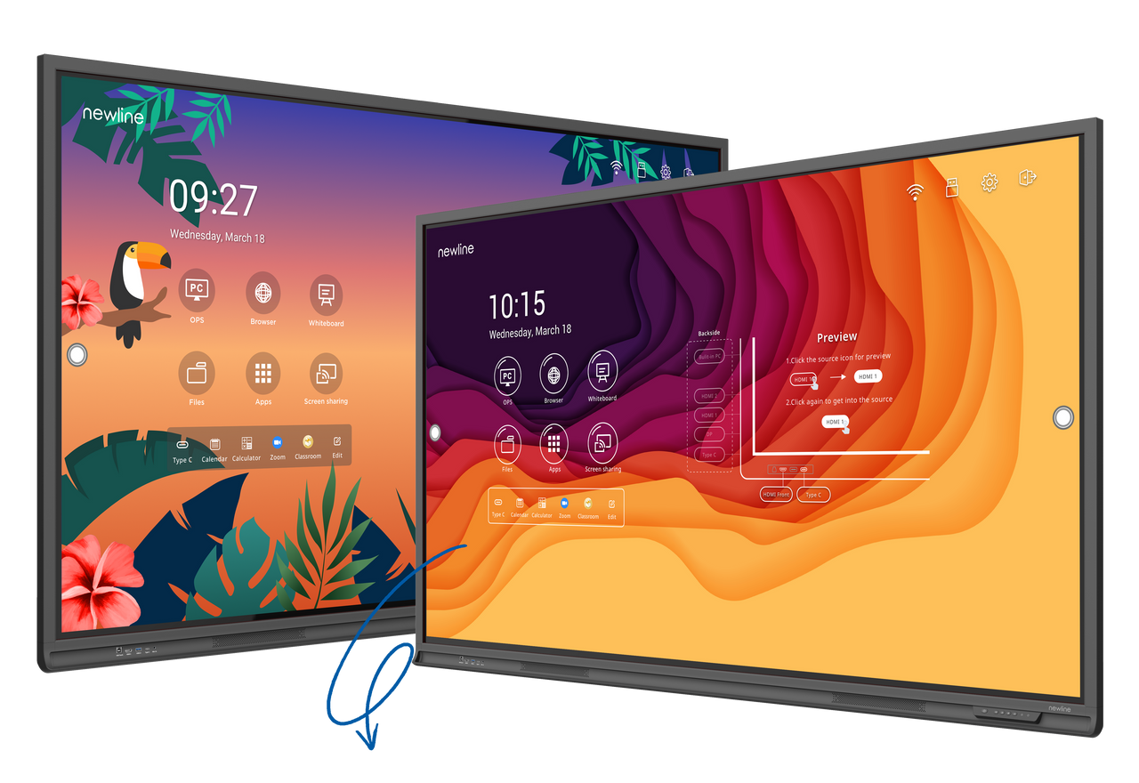 Newline Lyra 55" Touch Screen
