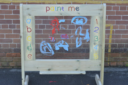 Outdoor Freestanding Clear Perspex Easel