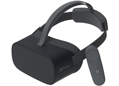 RedboxVR Pico G2 4K headset with controller, showcasing sleek design and advanced VR technology.