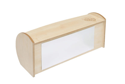 Mini Shelf Unit With Mirror Back (Maple)