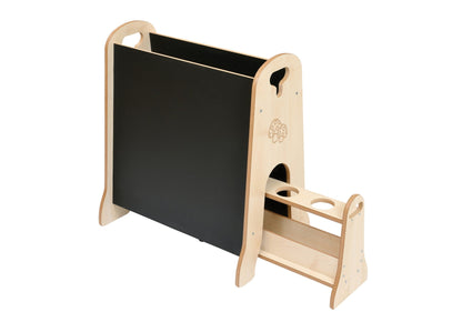 Mini Easel With Storage Trolley (Maple)