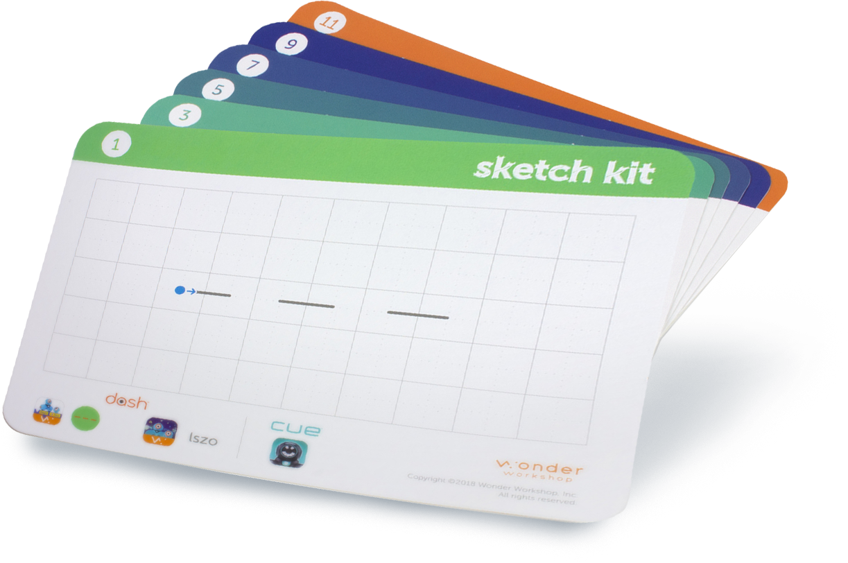 Wonder Workshop Sketch Kit for Dash & Cue