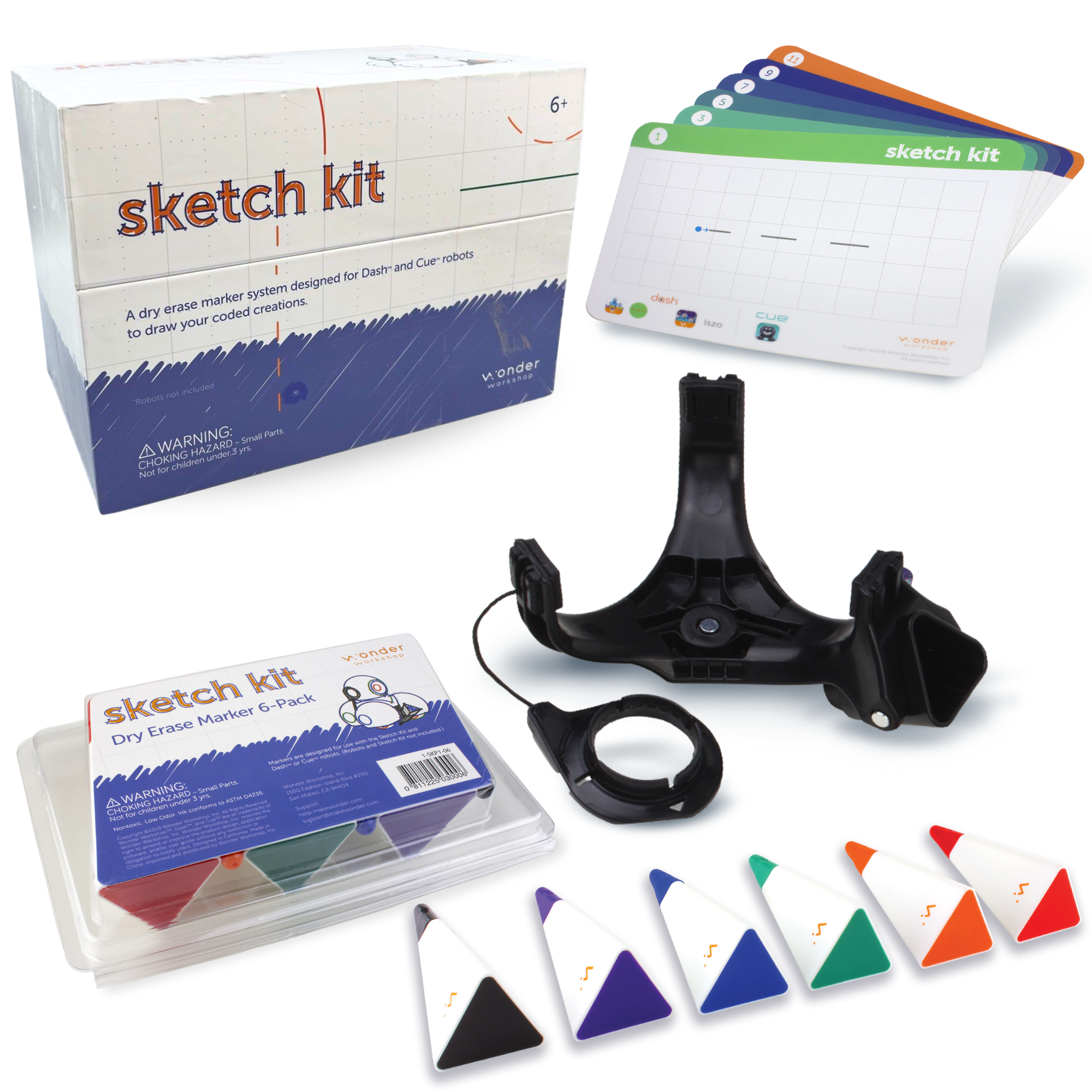 Wonder Workshop Sketch Kit for Dash & Cue