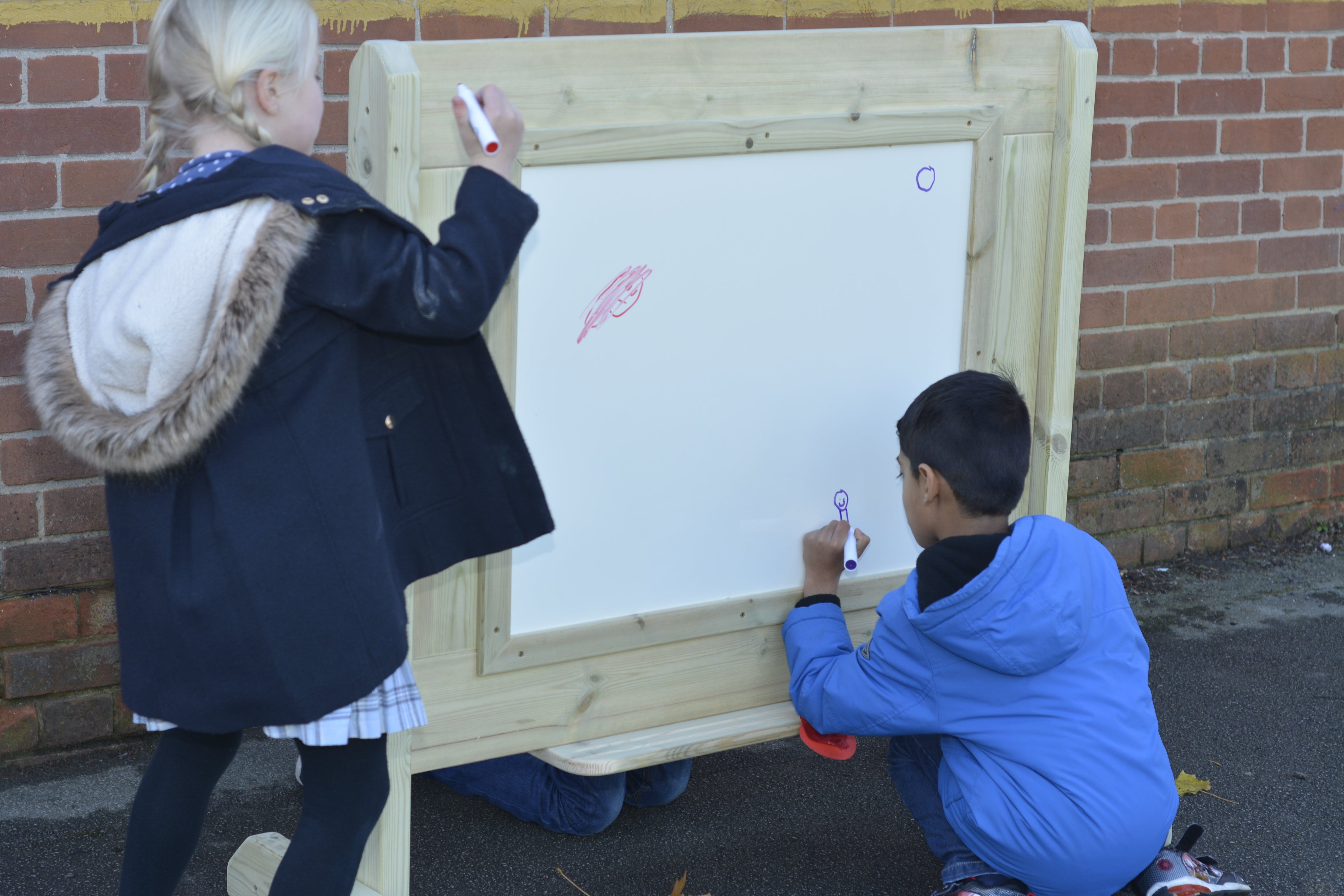 Outdoor Freestanding Whiteboard