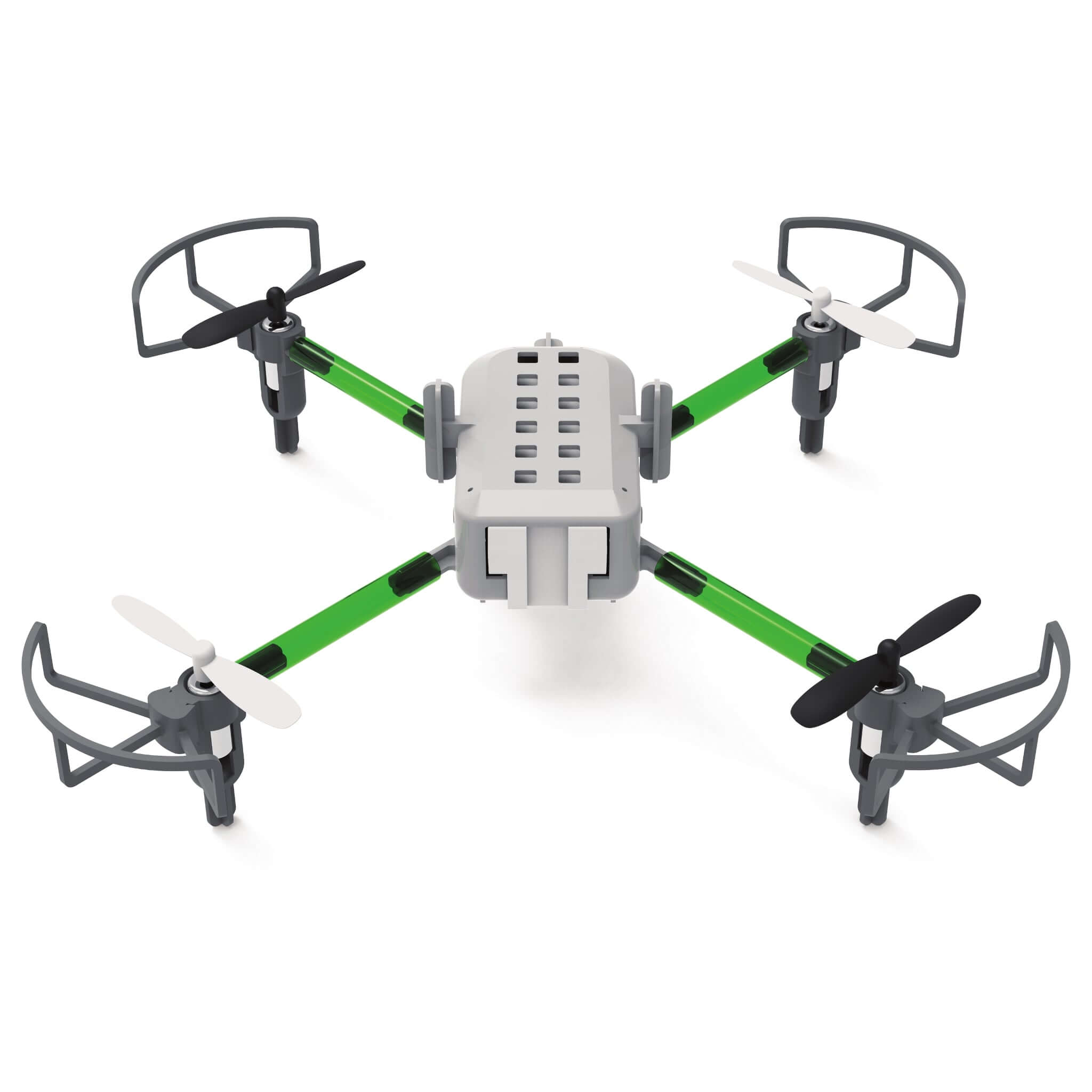 Drone Maker Kit featuring a compact, colorful quadcopter with four propellers, ideal for STEM learning and engineering projects.