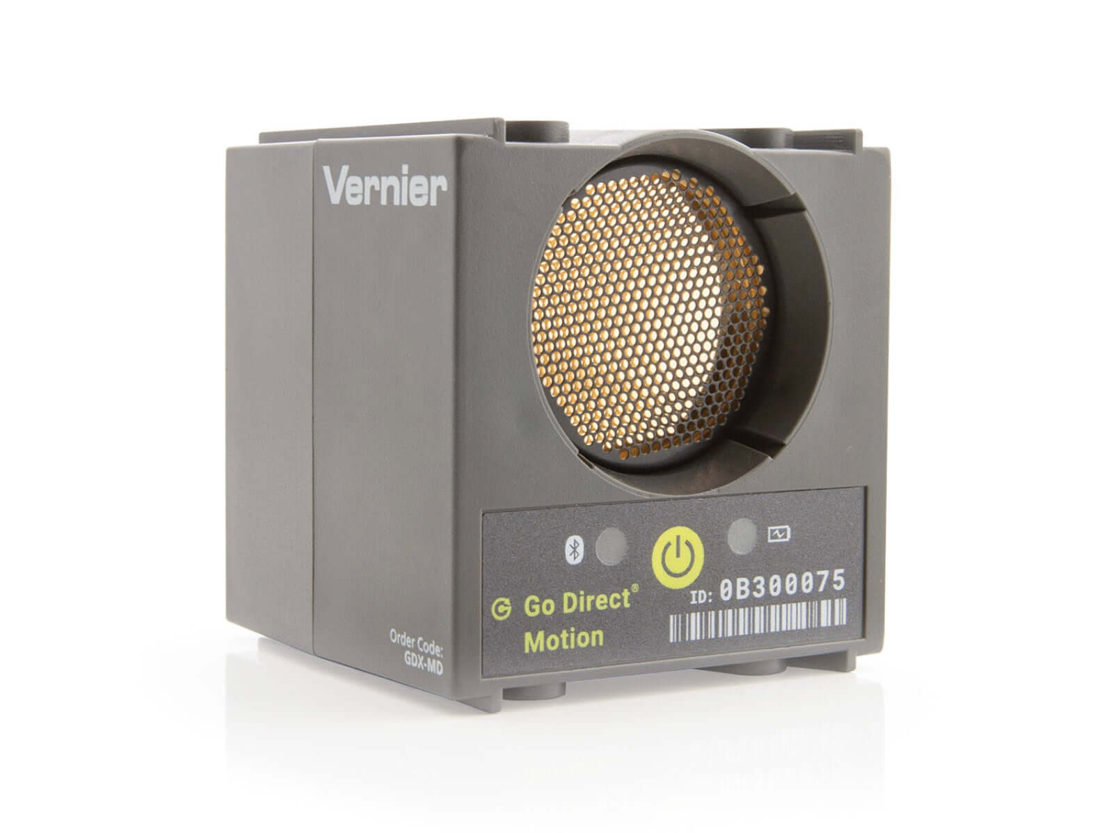 Go Direct Motion Detector by Vernier, compact design for accurate tracking of motion from 15 cm to 3.5 m.