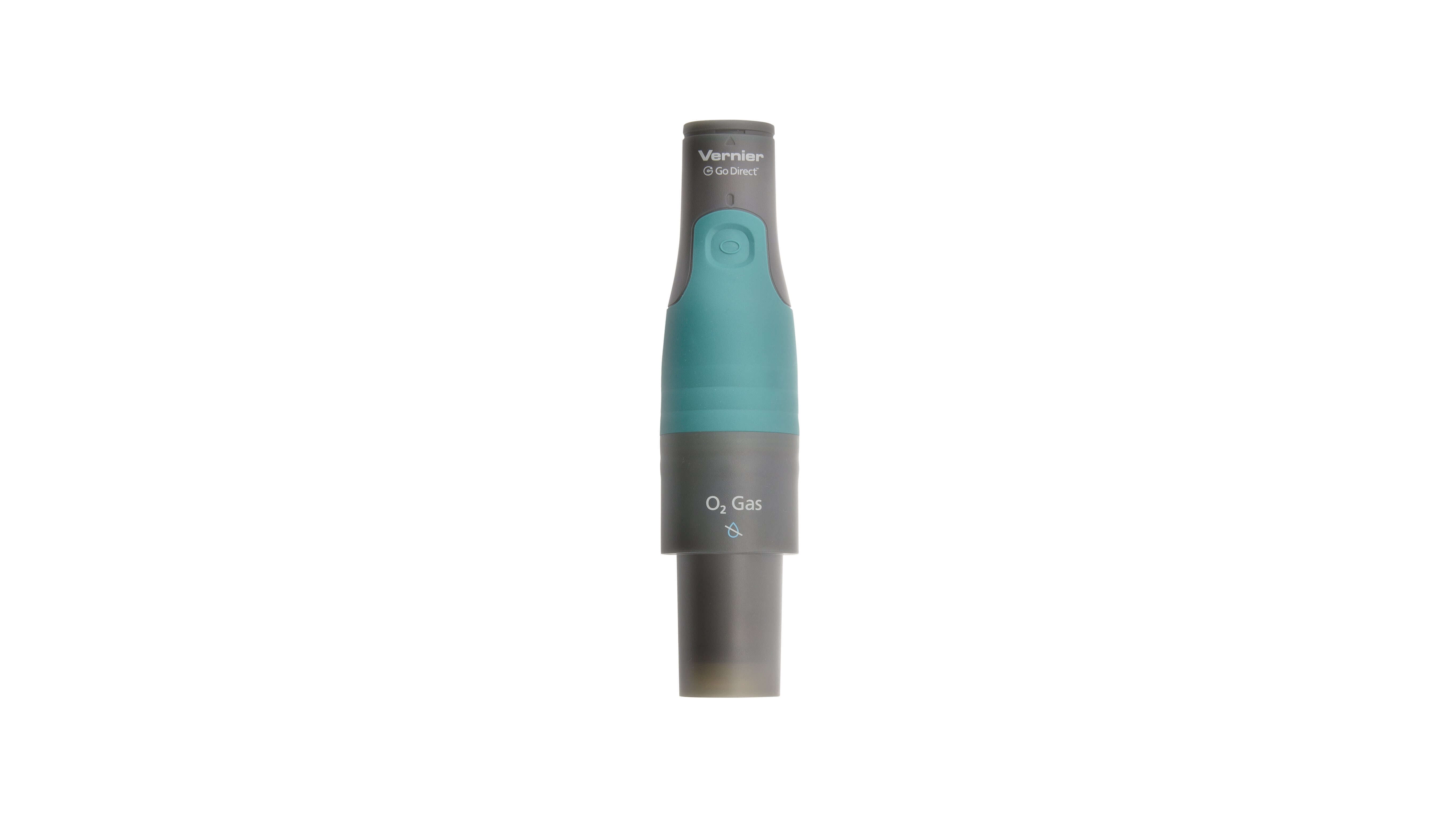 Go Direct O2 Gas Sensor for measuring oxygen levels and air temperature in biology experiments