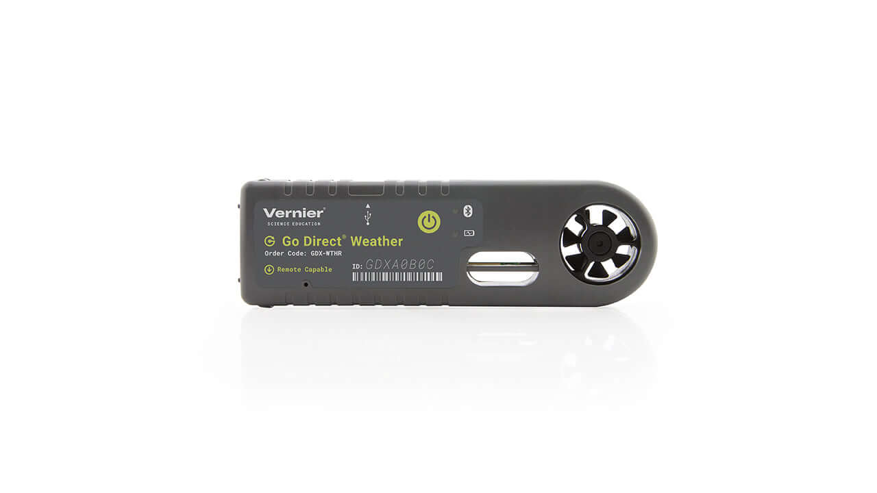 Go Direct® Weather System sensor for monitoring environmental factors accurately and easily.