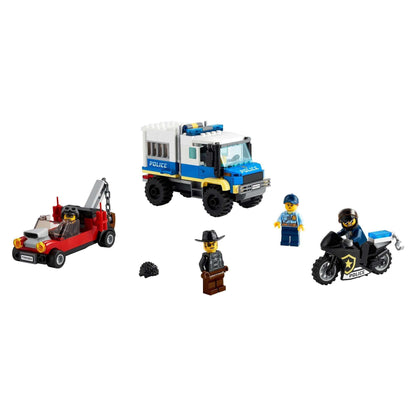 LEGO City Police Prisoner Transport Truck set with vehicles and characters from LEGO City Adventures.