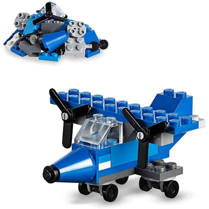 LEGO Classic Creative Bricks airplane model with colorful bricks, suitable for children aged 4 and up.
