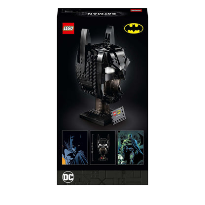 LEGO® DC Batman Cowl Set for Adults 76182, intricate design for collectors and fans of Batman.