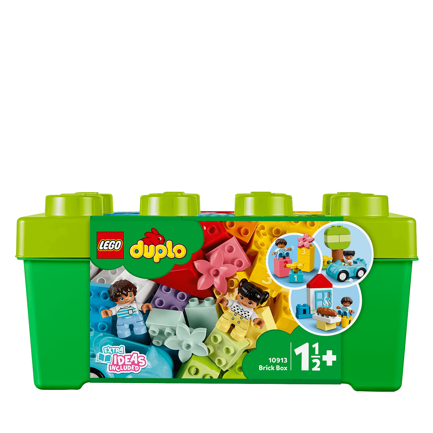 LEGO® DUPLO Classic Brick Box Set 10913 featuring colorful blocks for toddlers' creative play and easy storage.