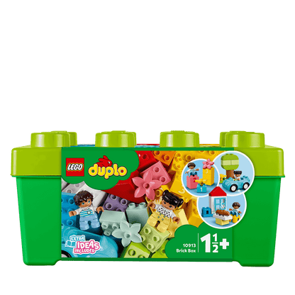 LEGO® DUPLO Classic Brick Box Set 10913 featuring colorful blocks for toddlers' creative play and easy storage.