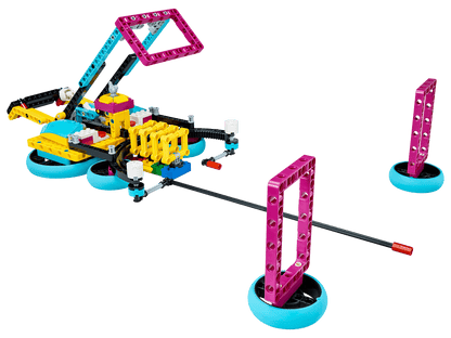 LEGO® Education SPIKE™ Prime Expansion Set 45681 with colorful elements for advanced STEAM learning and robotics.