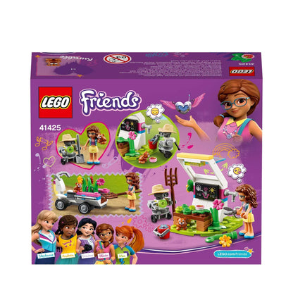 LEGO Friends Olivia's Flower Garden Play Set 41425 featuring a greenhouse and accessories for budding botanists.