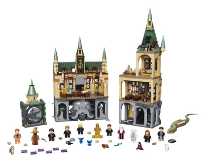 LEGO® Harry Potter Hogwarts Chamber of Secrets set 76389 featuring detailed playset and minifigures.