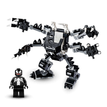 LEGO Marvel Spider-Man Venom Mech with 4 arms and Venom minifigure, perfect for superhero battles.