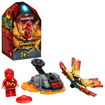 LEGO® NINJAGO Spinjitzu Burst Kai Spinner Toy 70686 with spinner base and Kai figure for imaginative play.