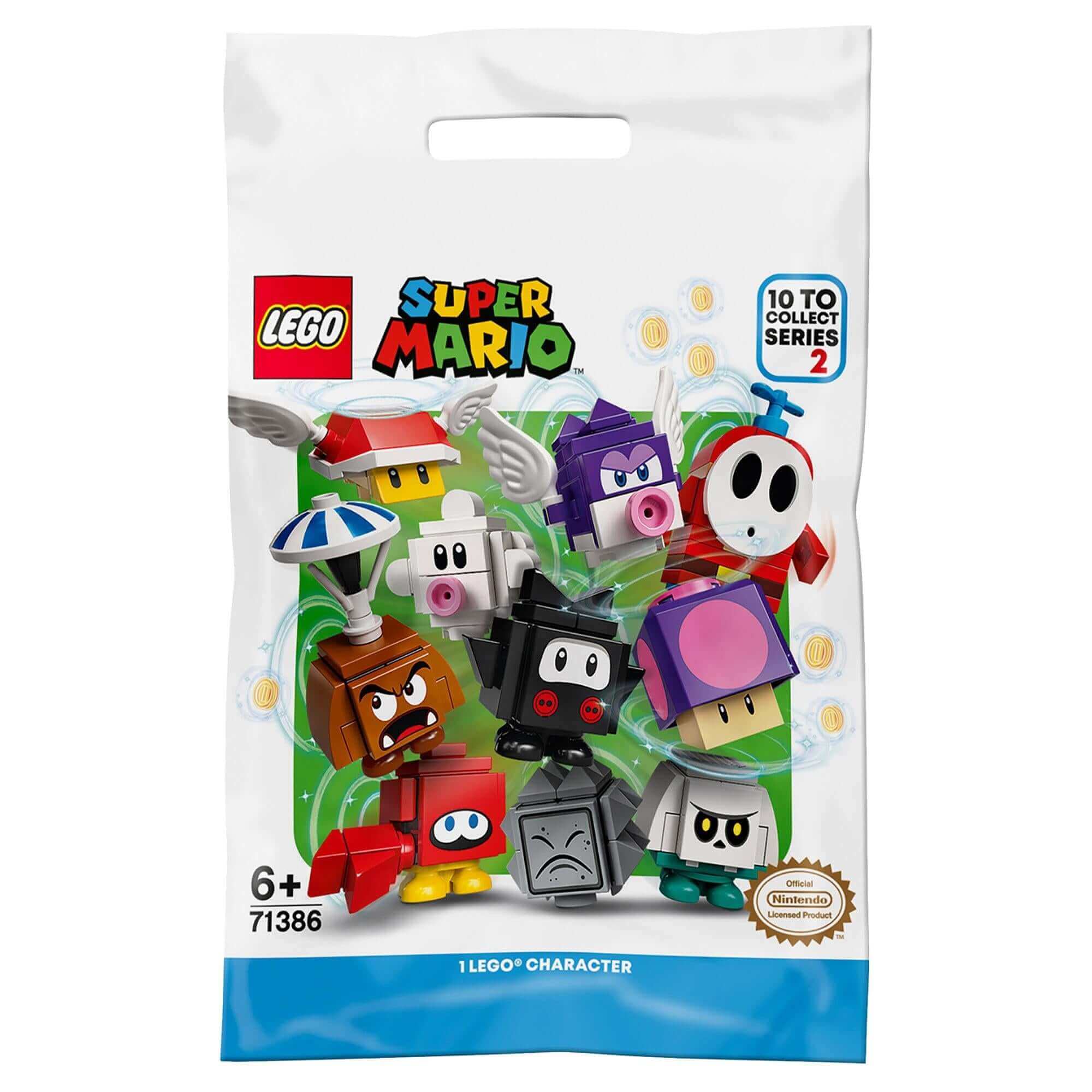 LEGO® Super Mario Character Packs Series 2 71386 with 10 buildable characters for endless gaming fun.